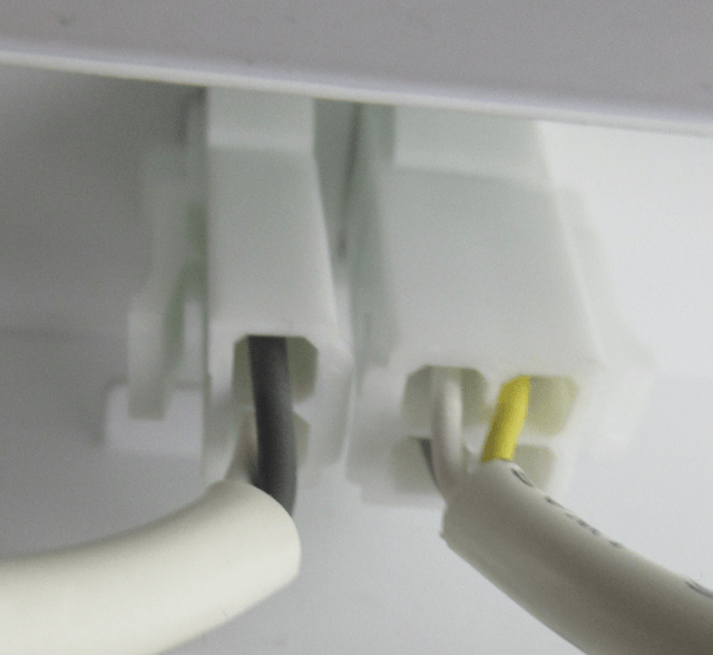 電灯の接続箇所